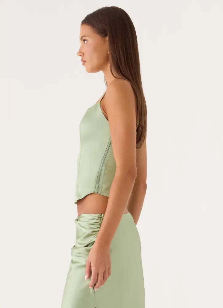 Belle Chime Bustier - Sage